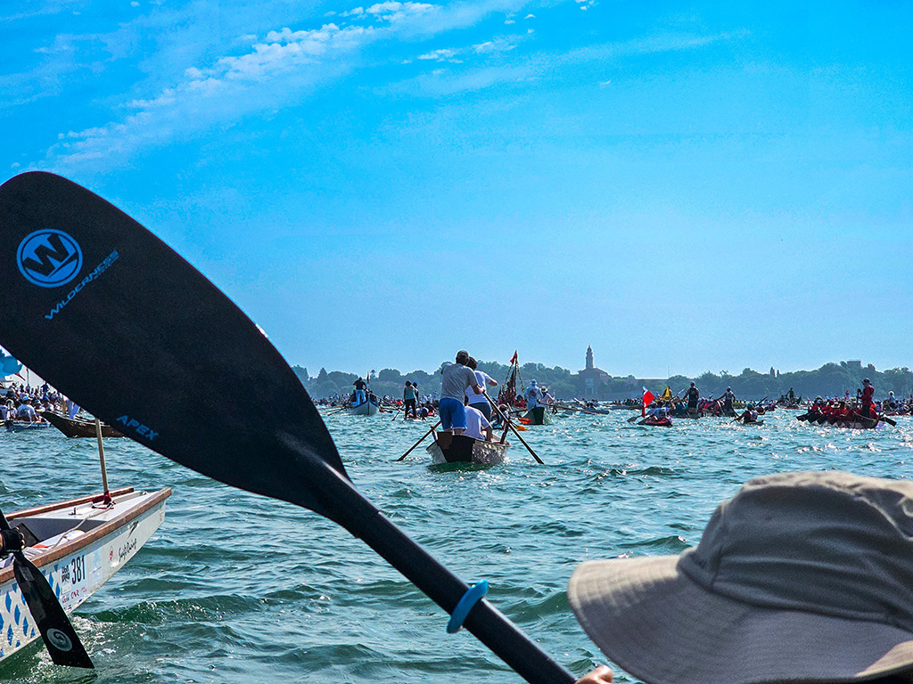 Im Pulk Richtung Osten